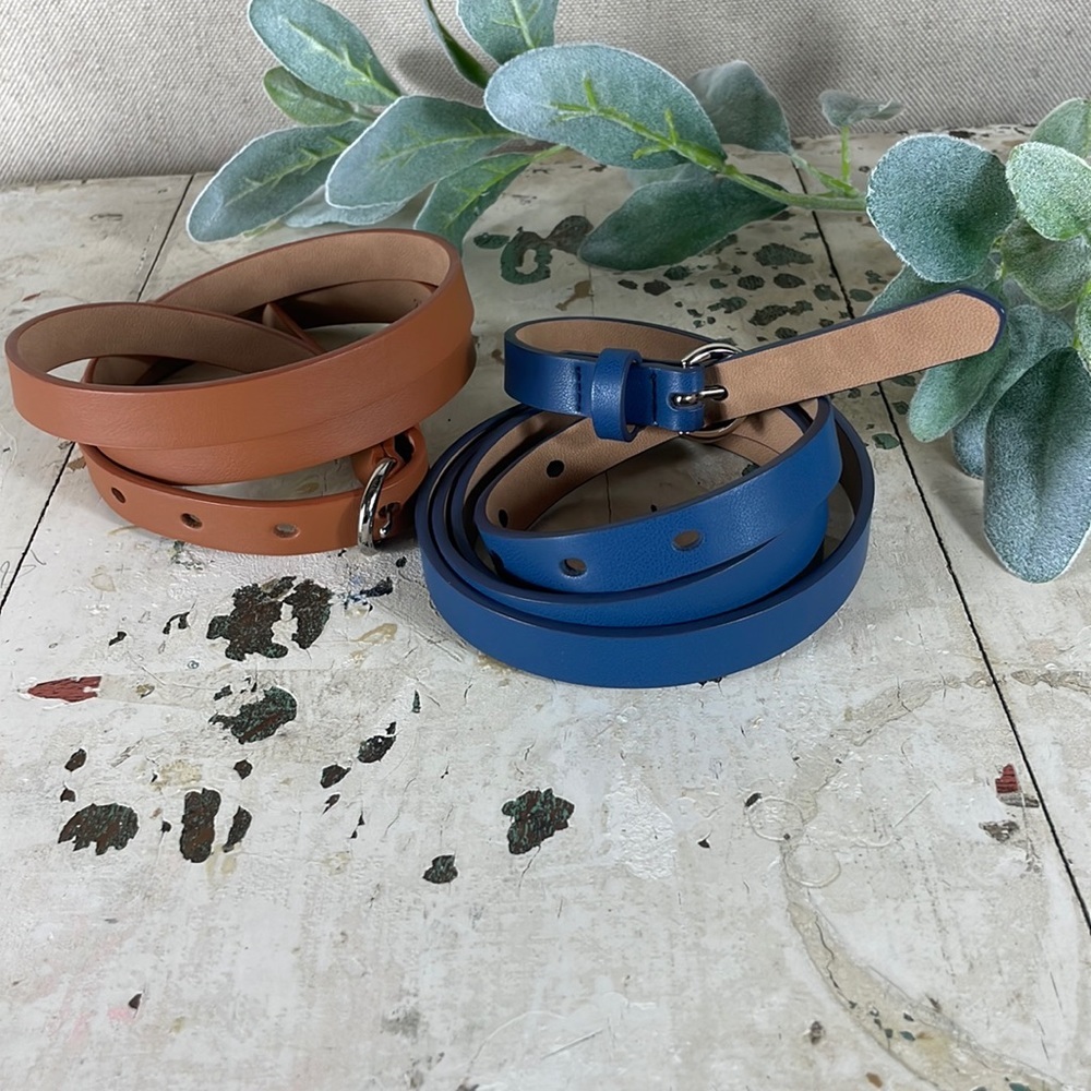 Lauren Conrad > Pack of Two Leather Belts
